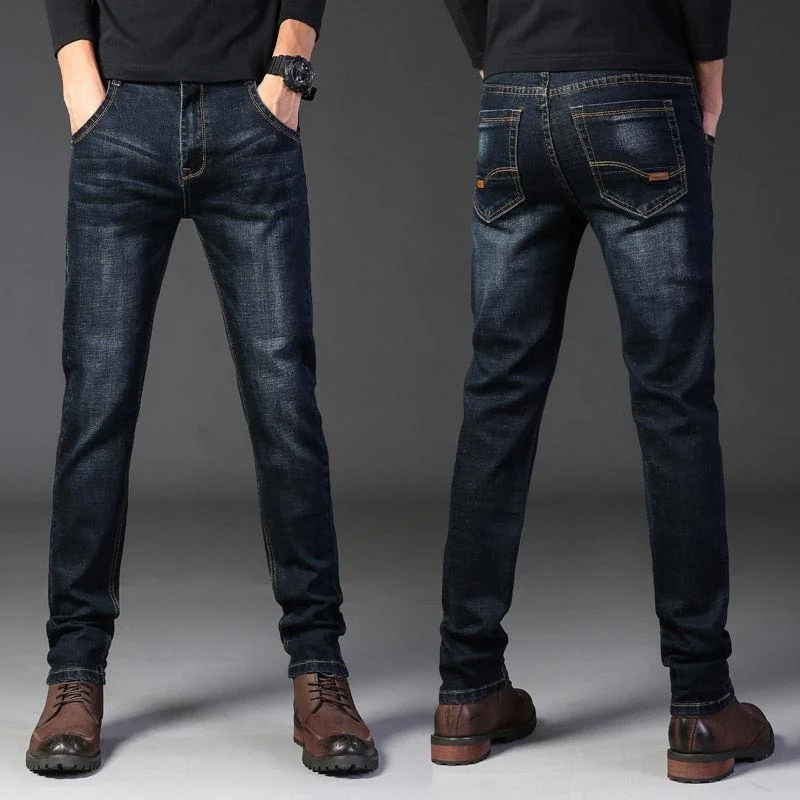 

2024 New Arrival High Quality Elastic Slim Jeans Men ,men's Skiny ,grey Men,plus-Size 28-40 11 Choices