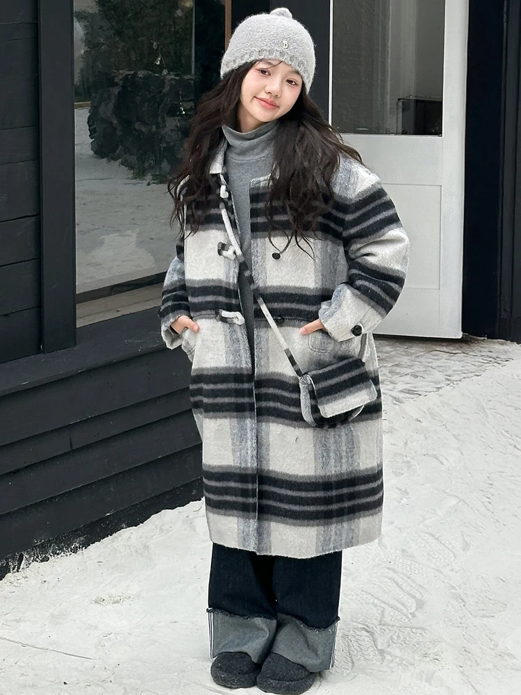 thiened-woolen-coat-for-girls-winter-faion-long-sle-korean-version-polyester-fiber-5-4-years-old-children's-clothing