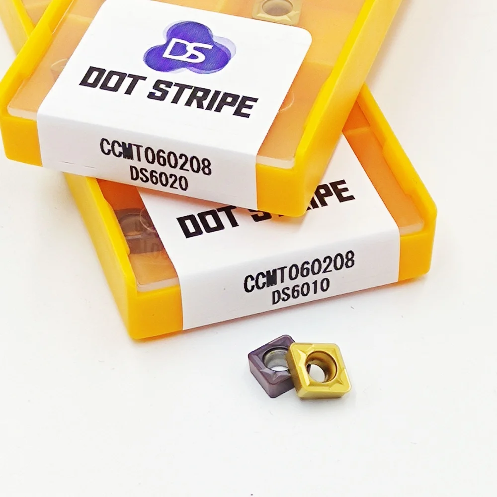 CCMT060204 CCMT060208 스테인레스 스틸 터닝용 카바이드 인서트 CCMT 060204 060208 CNC 작업 도구