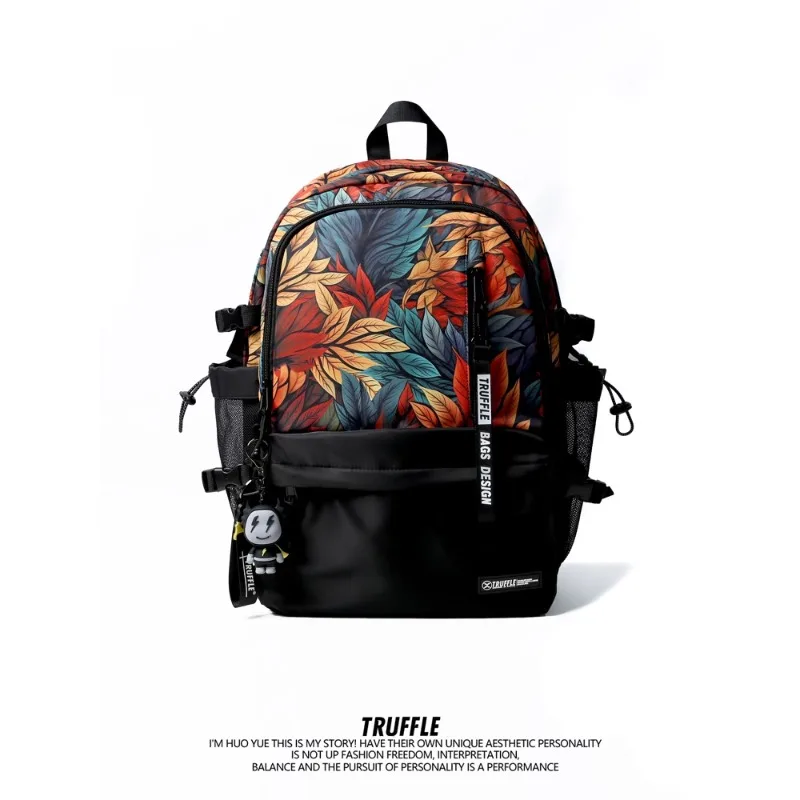 Xiaomi TRUFFLE Fashion Leisure Backpack Laptop Bag Men's and Women's Outdoor Travel Backpack School Trendy Backpack