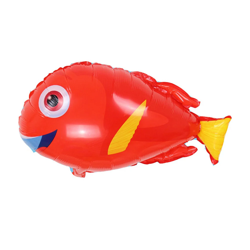 

12 Pcs Tropical Fish Balloon Birthday Aluminum Foil Animal Balloons Ballons Wedding