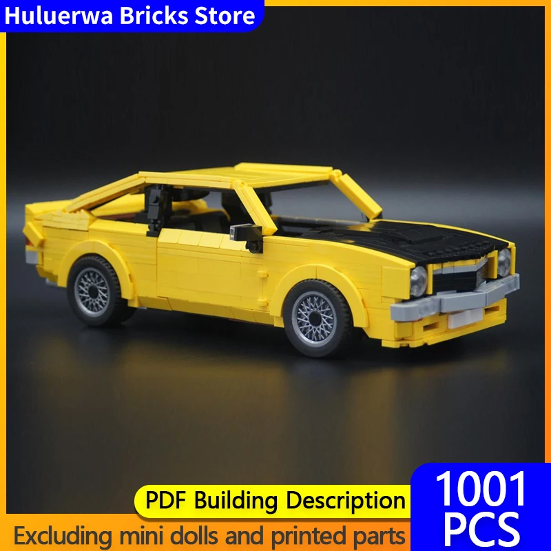

City Car Model MOC Building Bricks Torana SS A9X Muscle Car Modular Technology Children Holiday Gifts Assemble Toys Suit