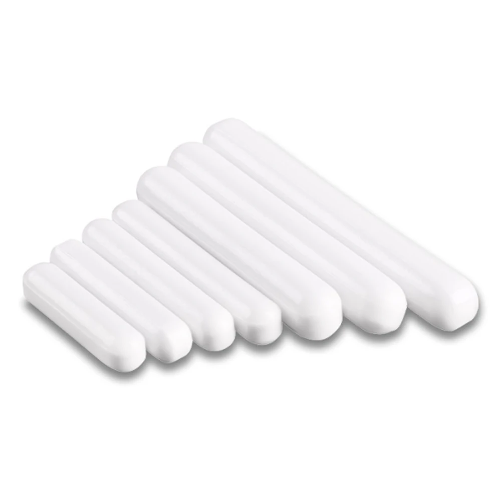1/5/10/20pcs PTFE Magnetic Stirrer Mixer Type-C Dia 3-16mm Magnetic Stirrer Bar No Burrs Laboratory Experiment Length 5-100mm