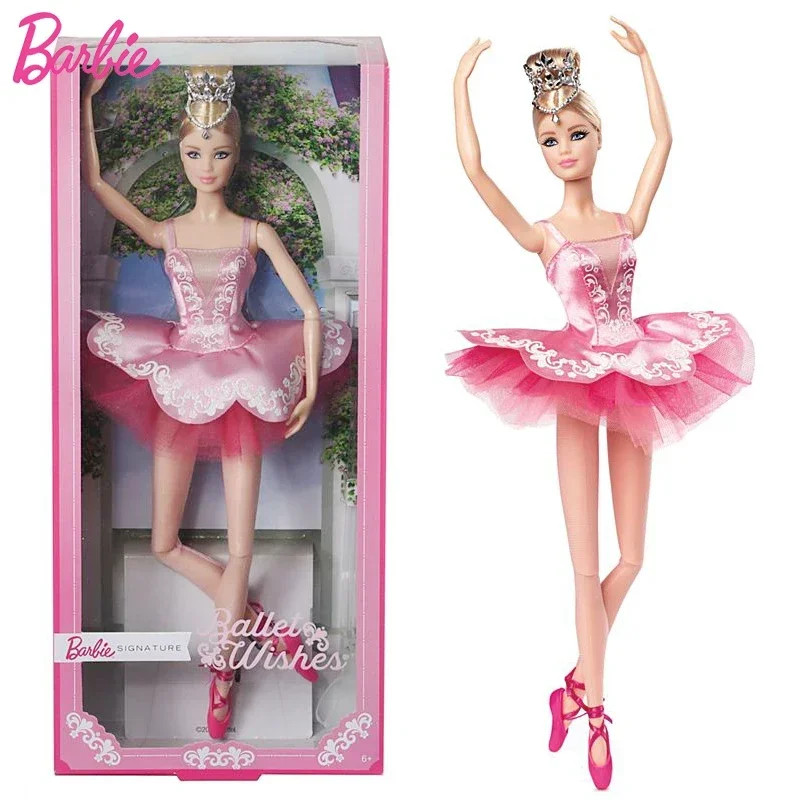 Barbie Original Doll Brand Collectible Doll Ballet Wish Doll Toy Princess Girl Birthday Present Girl Toys Gift Boneca Brinquedos