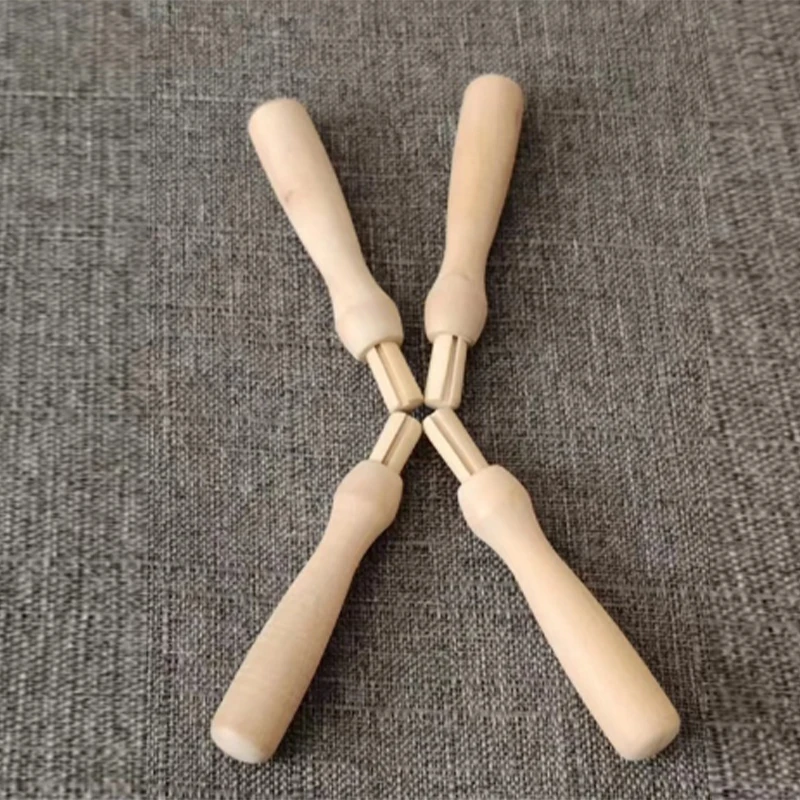 Wood Felting Needle Handle Wooden Grip For Wool Felt Punch Needle Diy Needle Felting Handcraft Tool Accessory For Hand‑making
