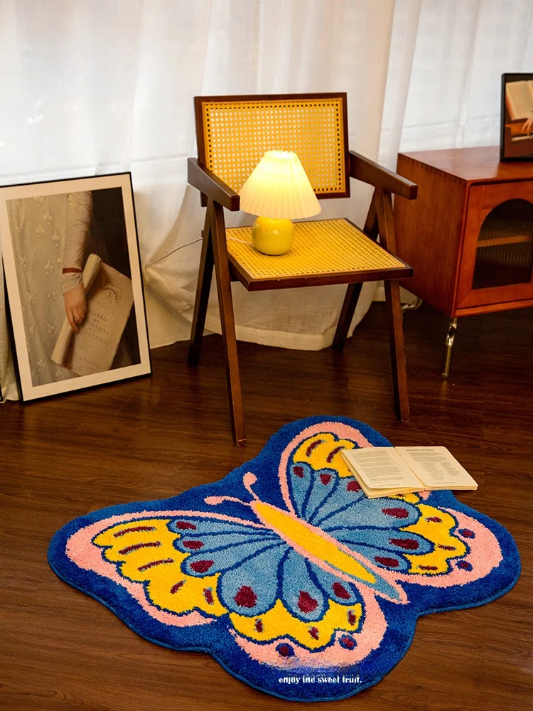   Shaped Bedroom CarpetLuxury Girls Closet RugModern Style Bedside BlanketFor Living Room Balcony Window