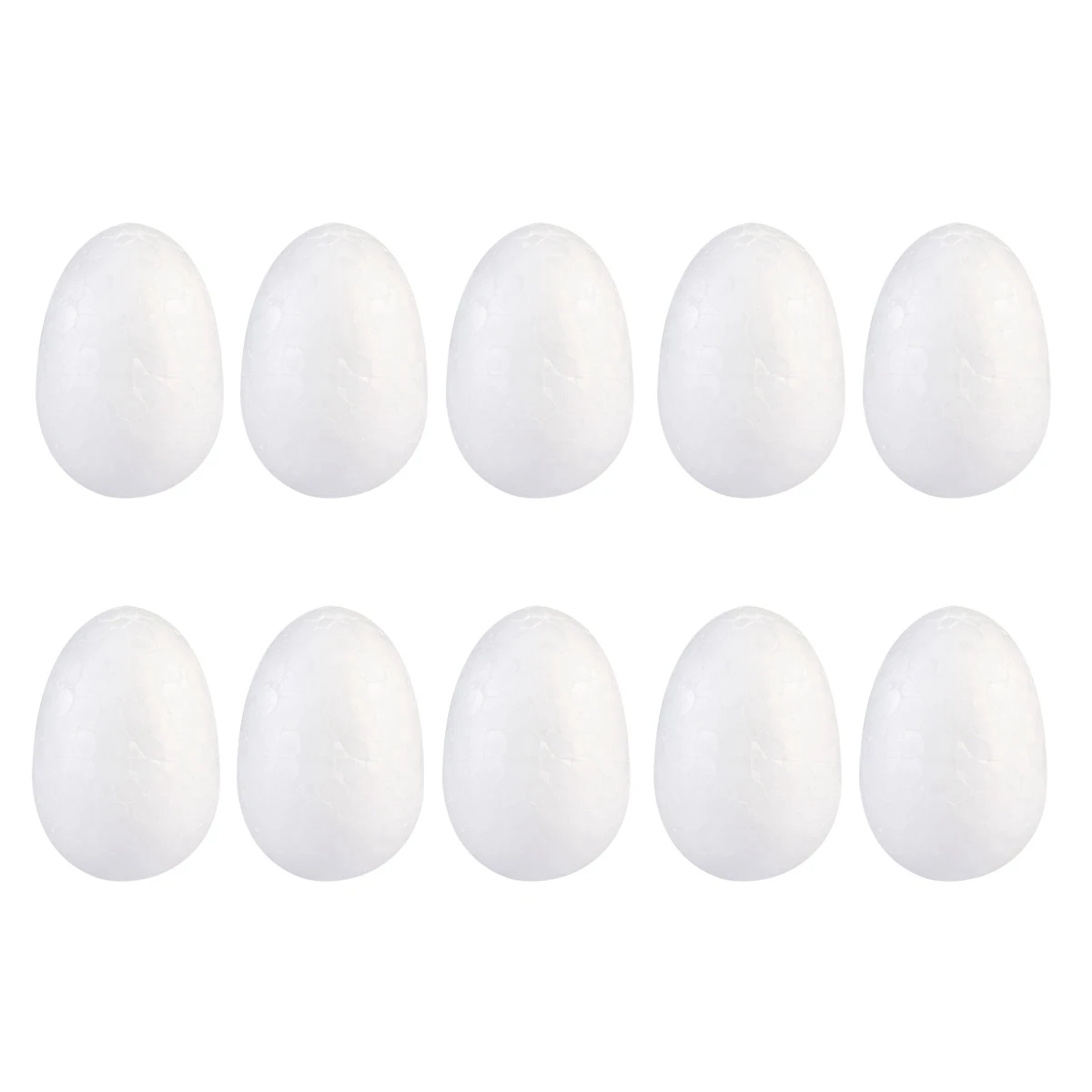 

50pcs Paintable Eggs 4Cm White Craft Egg For Easter Diy Kids Festival Decor Montessori Craft Egg Educational