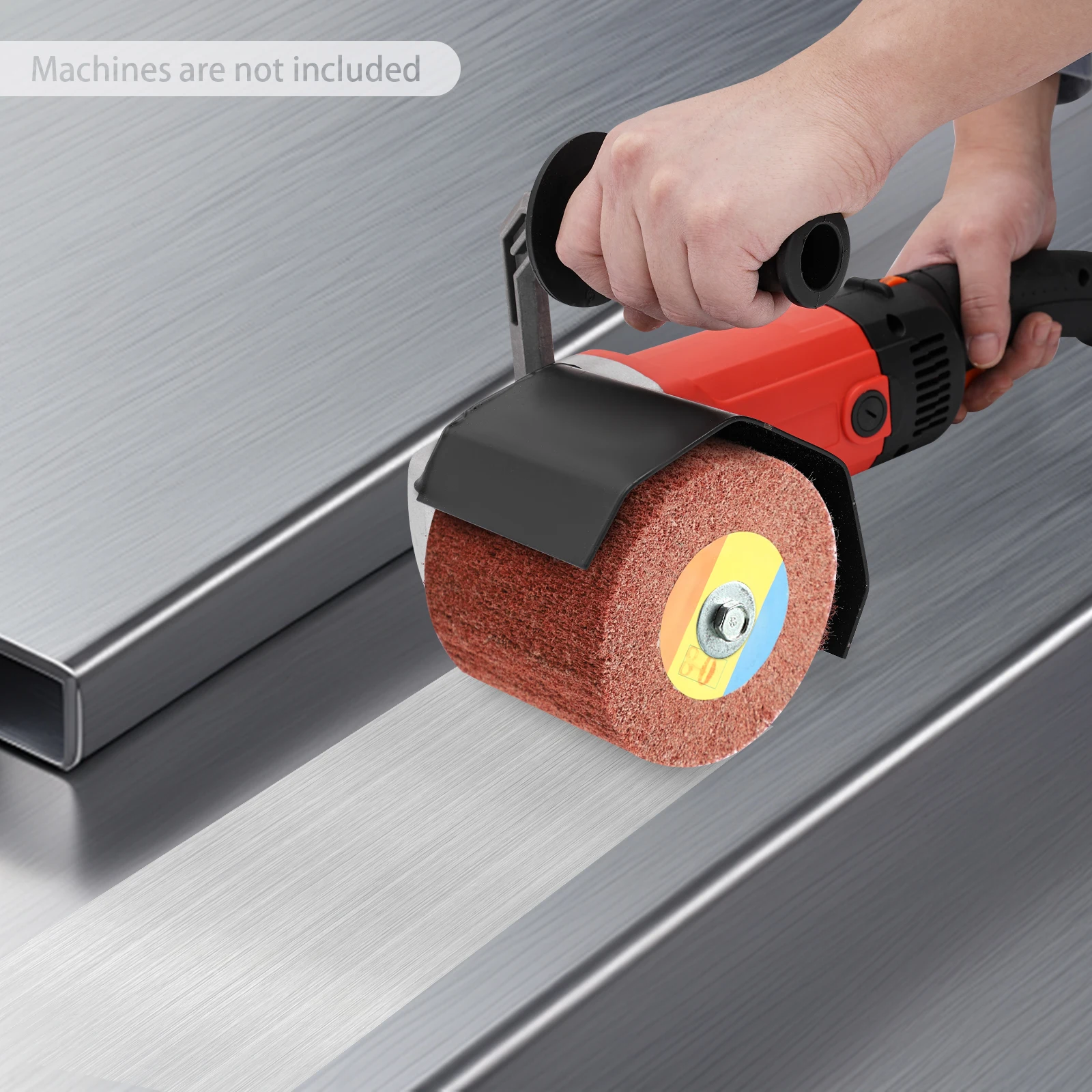 Polishing Drawing Wheel Surface Conditioning Tool,for Buffing Machines,Polishers, Sanders, Multi-Functional Grinding Use 7-Piece