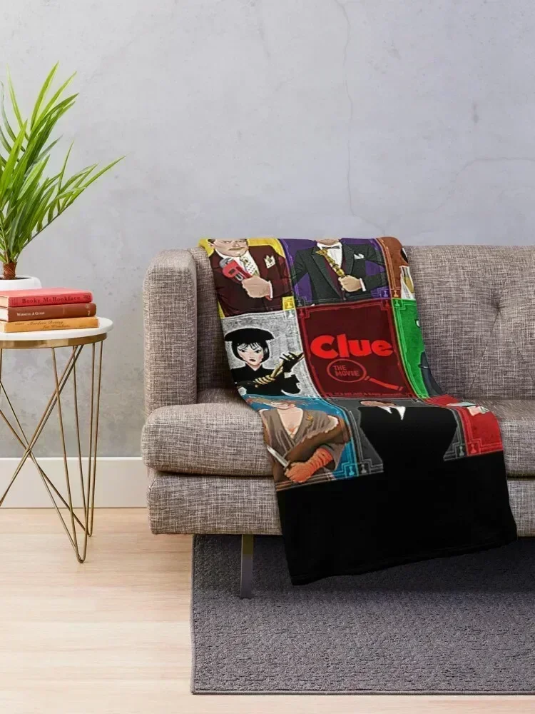 Clue Movie T-Shirt Throw Blanket Luxury St halloween Beach Decorative Sofa Blankets