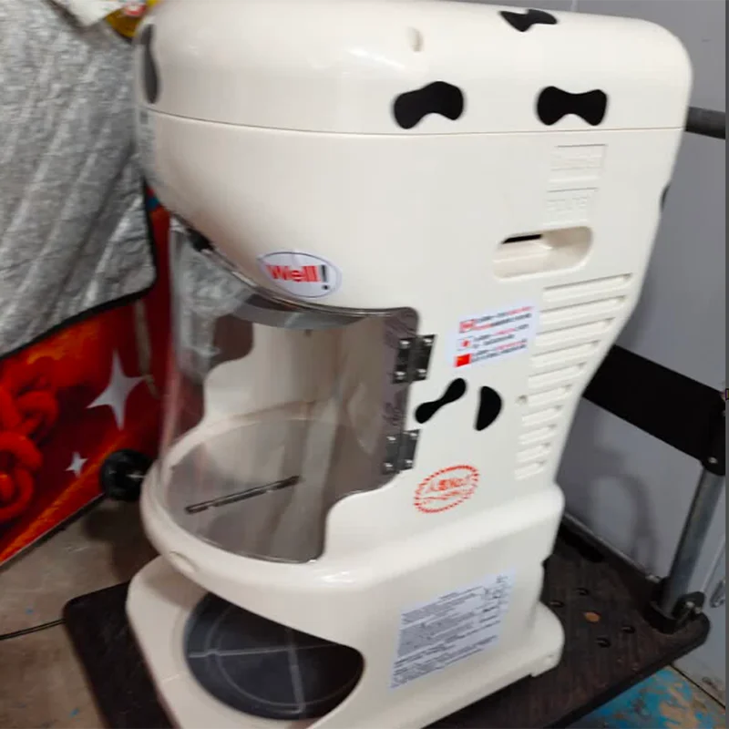 Electric 220V Ice Block Crusher Shave Flower Shaved Cup Ice Shaver
