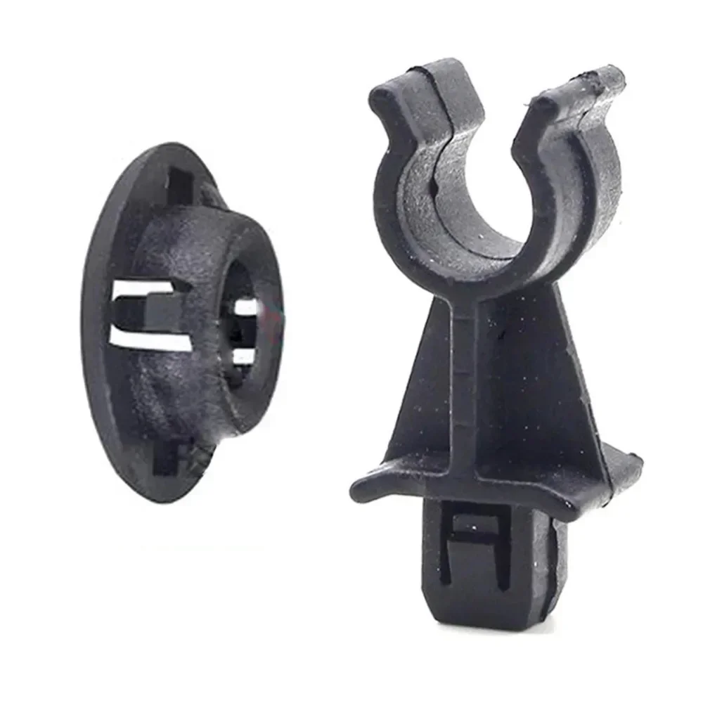 التجنيب مجموعة مشابك لنيسان قاشقاي Dualis J10 نافارا D40 باثفندر R51 بونيه هود دعم Prod قضيب حامل مشابك 65722EB300 #4