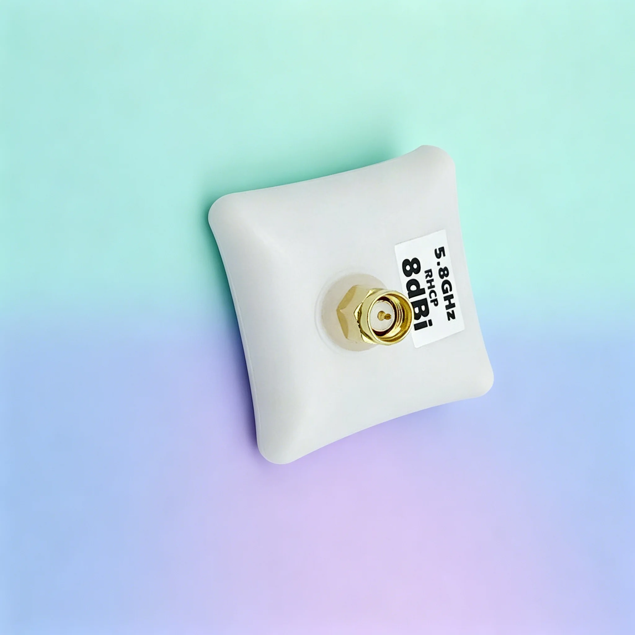 5.8GHz 8dBi Mini RHCP Circular Polarized Patch Plate Antenna SMA Male for Image Transmission with Fatshark Tablet