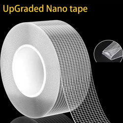 Nano Tape High Viscosity Double-sided Adhesive Upgraded Cloth Tape Removable No Residue Waterproof Extra Strong Sticky Strip