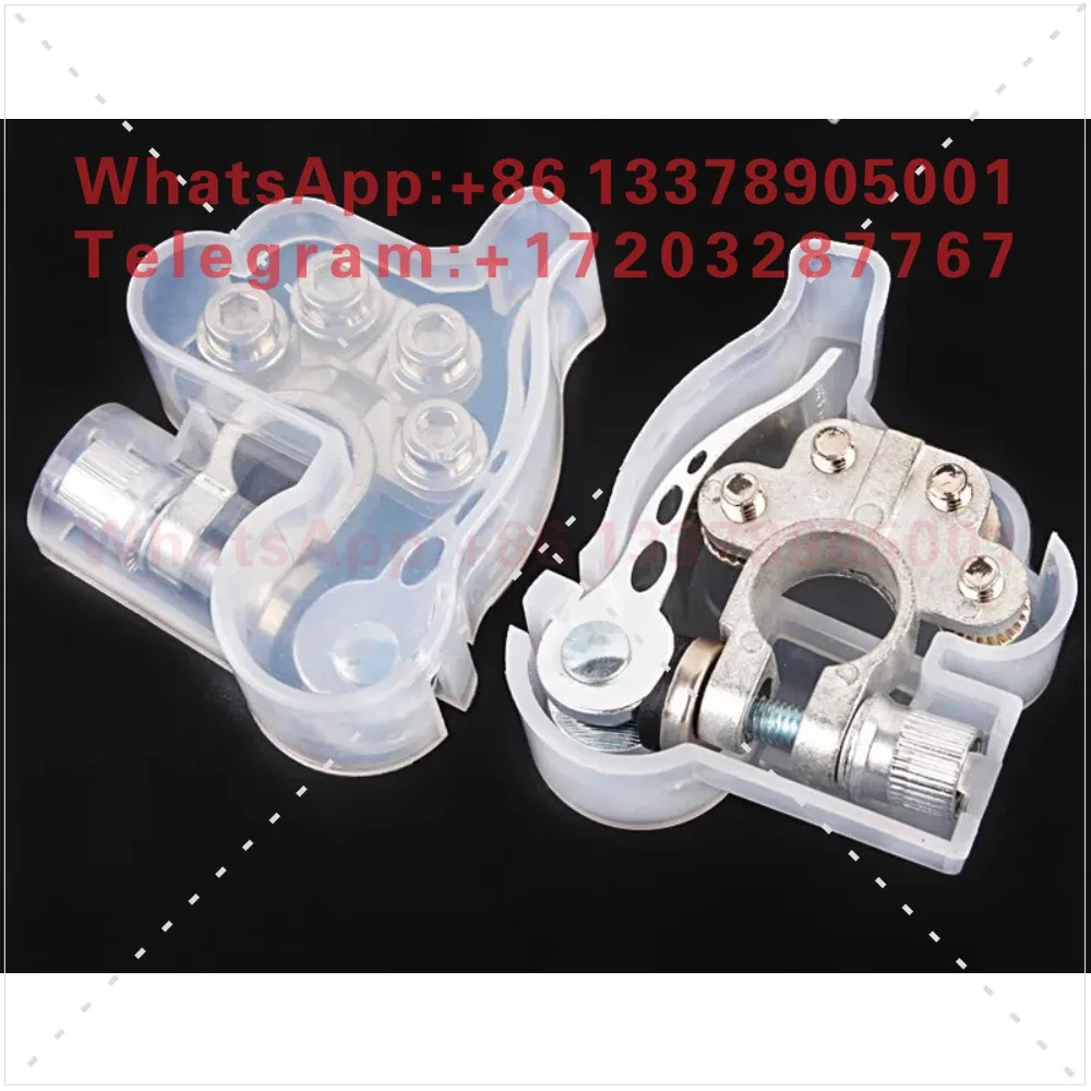 Thickened brass car battery quick clamp pile head battery connector clip wiring terminal quick release