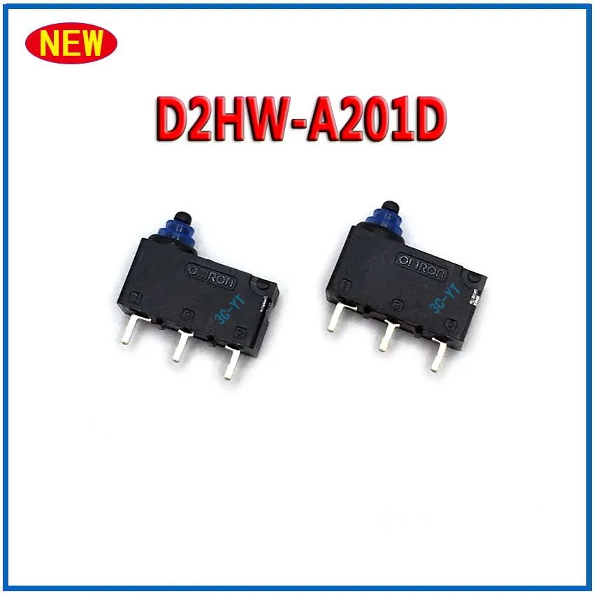 

1PCS NEW Original D2HW Car Door Lock Micro Switch 3 Feet Waterproof Touch Switch D2HW-A201D For Opel Zafira Cadillac BLS Astra