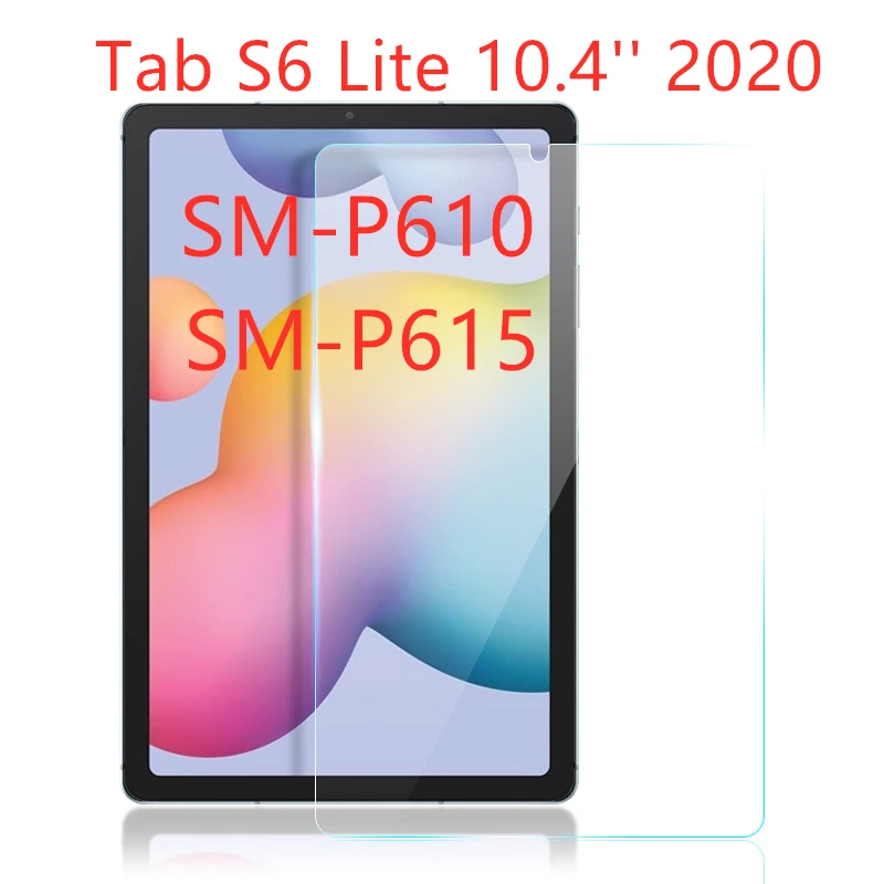 9H Tempered Glass For Samsung Galaxy Tab S6 10.5'' SM-T860 T865 Screen Protector S6 Lite 10.4'' P610 P615 Tablet Protective Film