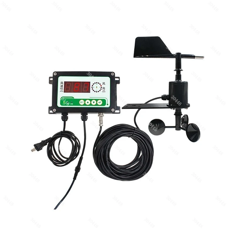 

Датчик сигнализации скорости и направления ветра, светодиодный дисплей высокой яркости с выходом RS485