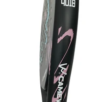 Padel racket Paddle racket 100% carbon fiber EVA elastic memory foam core Lightweight tennis racket Carbon fiber padel racket 3