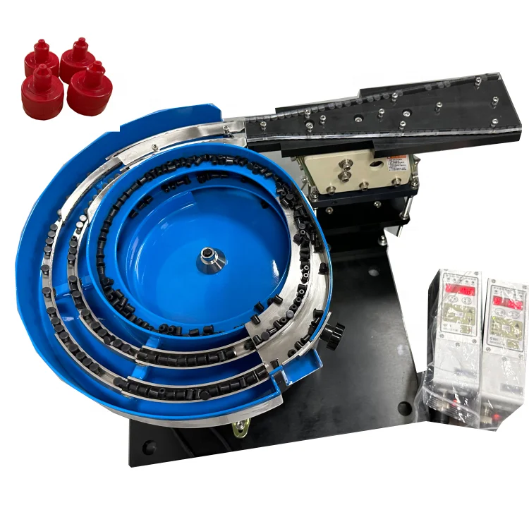 

Automatic Feeding Screw Spring Nuts Vibratory Bowl Feeder Customized Lid Plastic Vibration Bowl Feeder