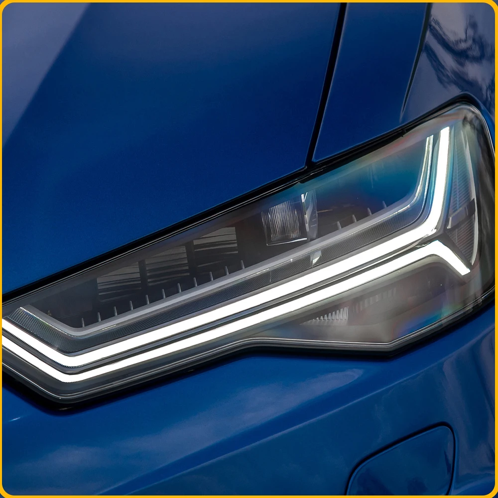 Upgrade Auto LED Projector Lens Headlamp Assembly Plug and Play For Audi A6 A6L C7 2012-2018 Car Accessories Dynamic Turn Light