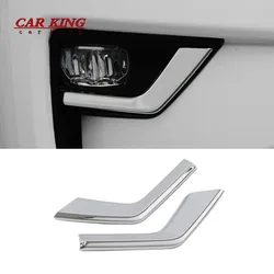 For Toyota Land Cruiser Prado 150 2018-2020 J150 LC150 Front and Rear Fog Lamp Trim Cover ABS Chrome Car-Styling Accessories