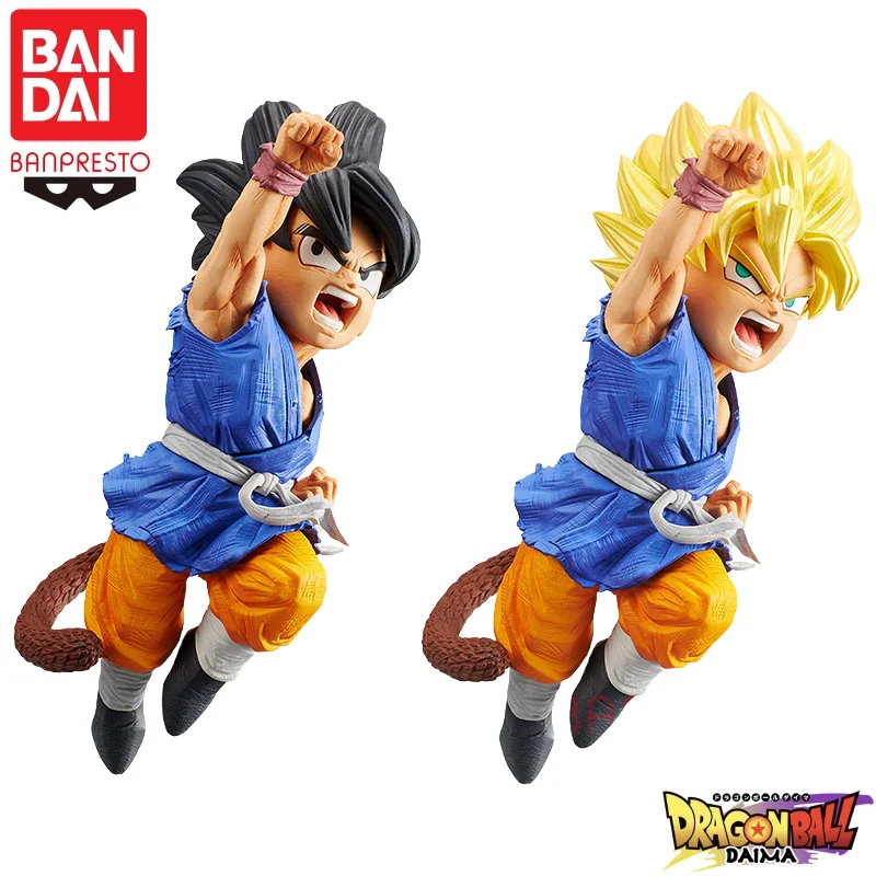 

In Stock Bandai Original Banpresto Dragon Ball Gogeta Torankusu Son Goku Gohan Burdock Action Figure Model Doll Brand New Boxed