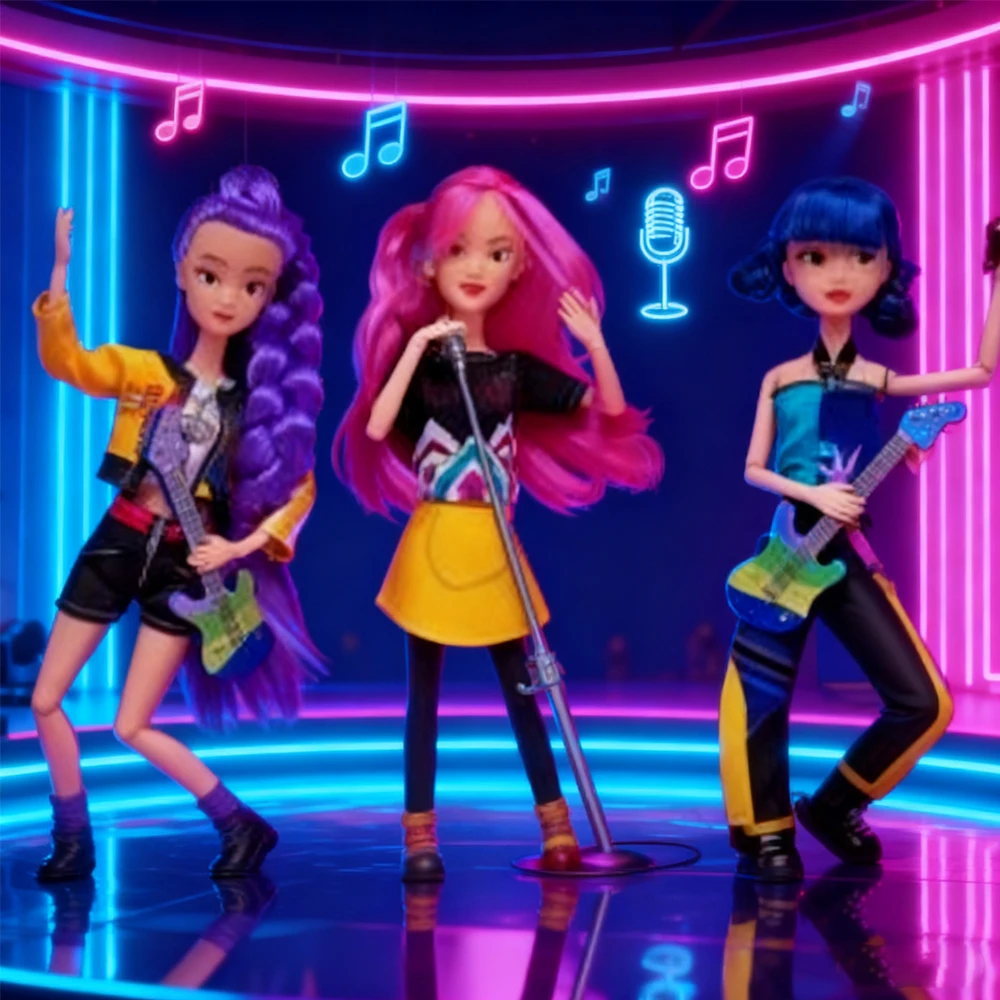 

NEW Doll Toys Kpop Demon Hunters Action Figure Toy Rumi Mira Zoey Beautiful Princess Baby Girl Dolls Plastic DIY Toy for Girls//