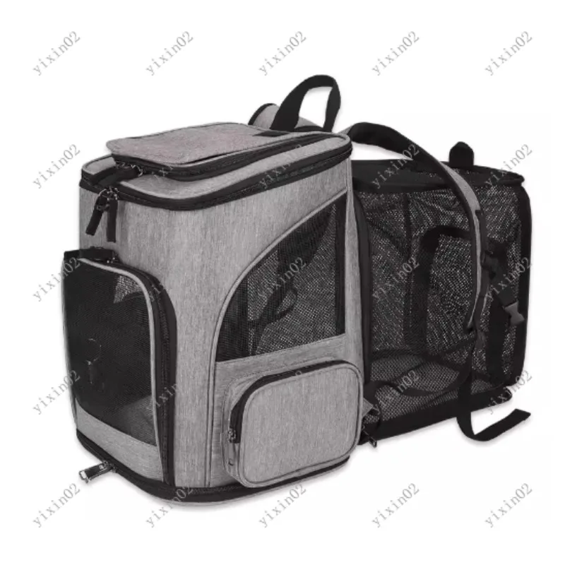 

Expandable Cat Backpack - Large Capacity Pet Carrier Backpack for Dogs/Cats