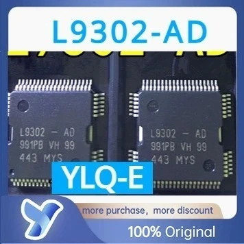 Chip de circuito integrado L9302-AD L9302AD L9302 LQFP64 9302, Chip móvil IC automotriz, IC Otomotif, original, nuevo