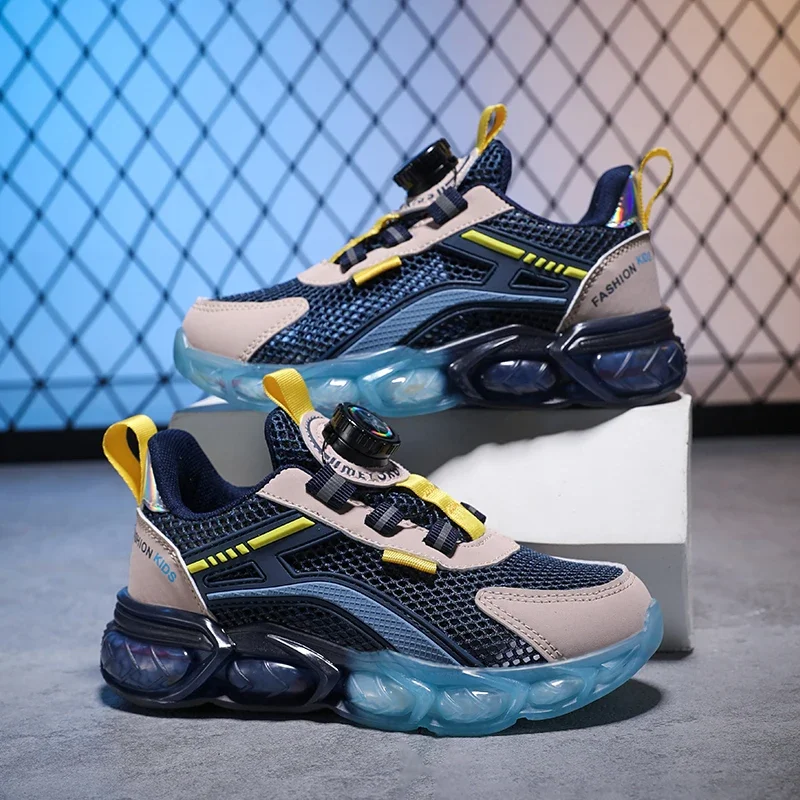 Scarpe sportive di moda per bambini Sneakers da esterno di alta qualità ragazzi ragazze PU scarpe da ginnastica per il tempo libero scarpe da