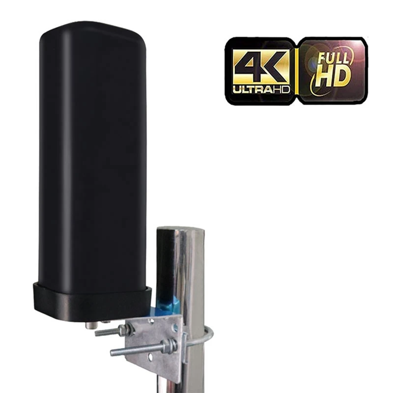 Digital TV Antenna Barrel Type HD DTMB DVB-B2 ATSC Ground Wave Antenna Indoor And Outdoor 1Set