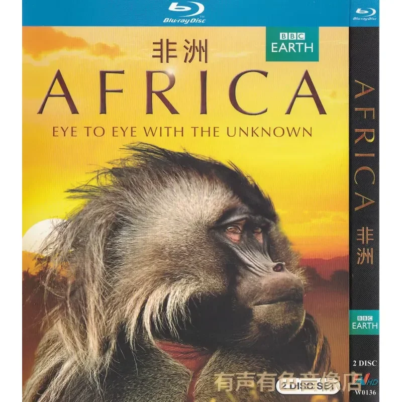 

Natural Biology Science High Definition Documentary Africa Genuine BD Blu-ray 2 Disc Set