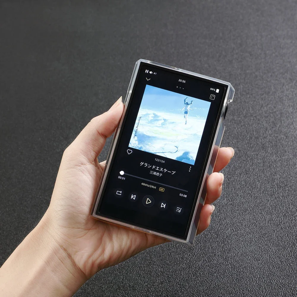 Shanling m5 Ultra m5u Hifiミュージックプレーヤー保護カバー、ソフトTpuケース