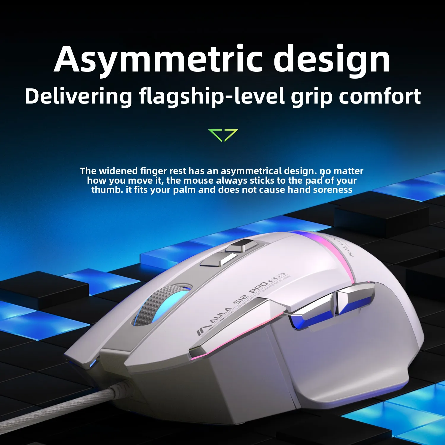 AULAS12 mouse branco USB wired gaming souris rgb Ergonomic raton myszka gamingowa myszka mouses mover mini computer ratón