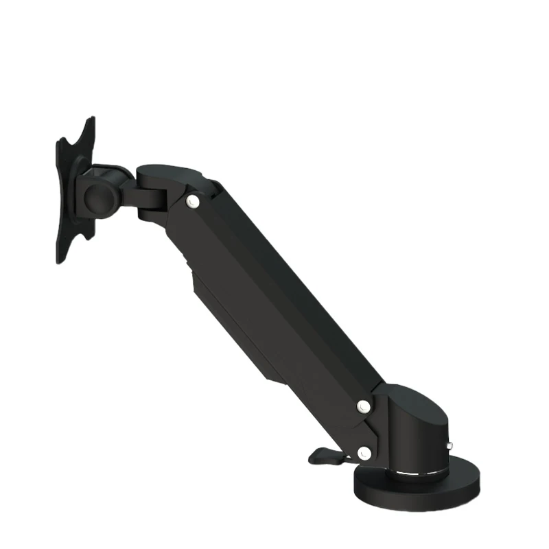 Heavy-Duty Aluminum Alloy Industrial Monitor Arm Gas Spring Rotating 360 Display Stand 32-inch Computer Screen Holder view 5