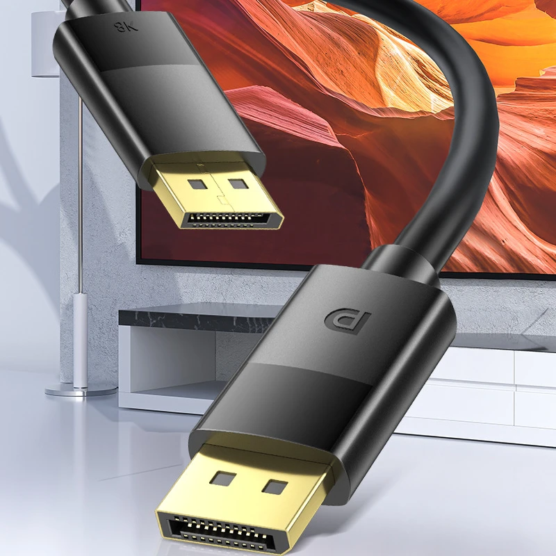 Dp 8k 60Hz high-definition cable 1.4 laptop monitor dp to dp cable male to male high-definition connection cable