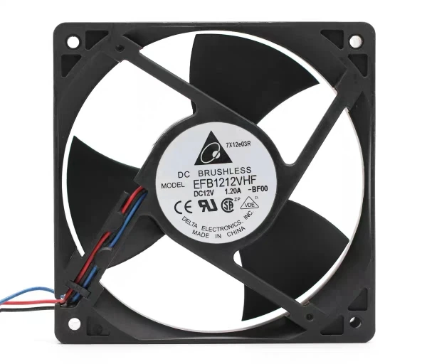

Ltsf For Delta Electronics EFB1212VHF DC 12V 1.20A 120x120x32mm 3-Wire Server Cooling Fan 12cm