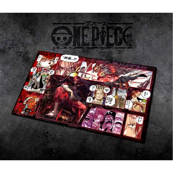 60*35cm 動畫海盜王 OPCG 遊戲卡墊漫畫系列 新四皇 師父一體 香庫斯 巴基 路飛 喬巴 收藏玩具 12 最佳銷售 一件式摩托車 - №8