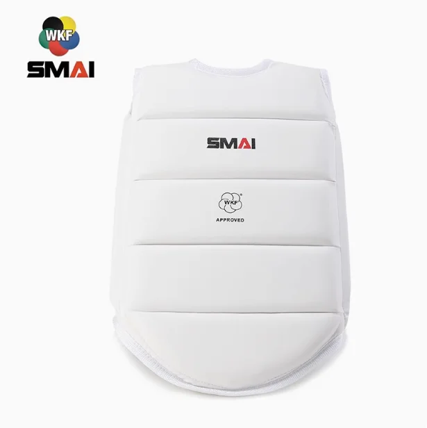 THICKEN BODY GUARD WKF Certification SMAI Karate Chest Protector wear it outside