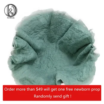 돈 & 주디 양모 담요, 신생아 사진 소품, 사진 촬영 스튜디오 포즈, 배경, 바구니 필러, 유아 사진 액세서리