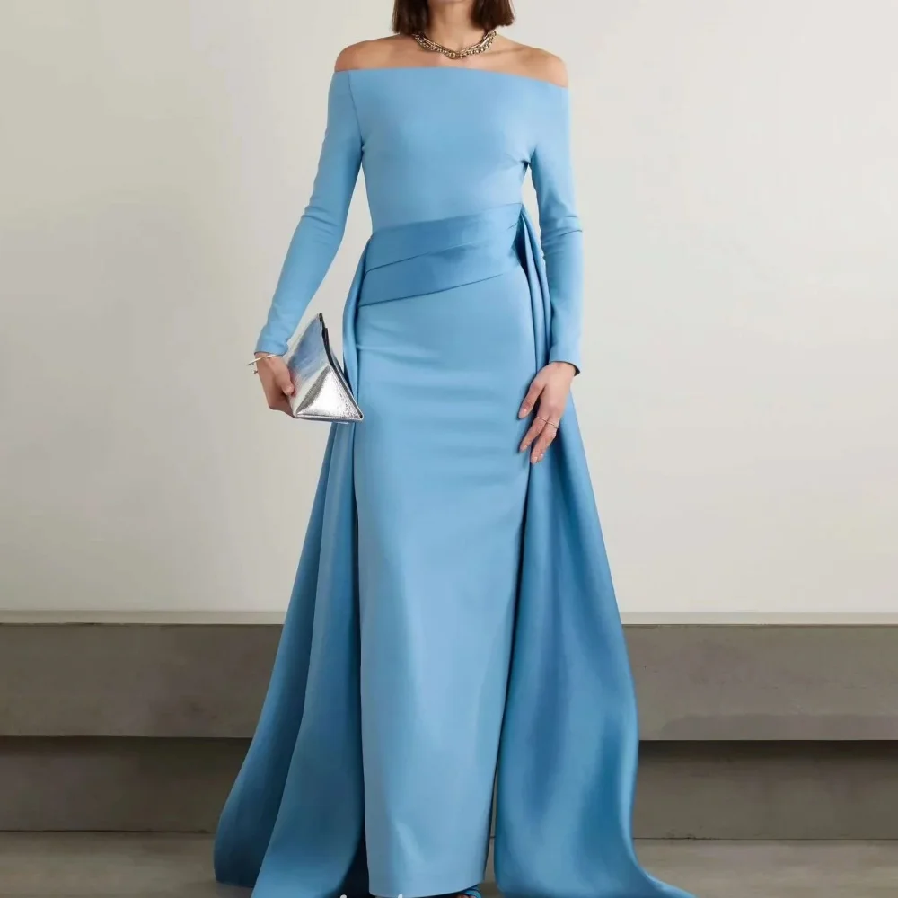 

ROYET Pleat Strapless Mermaid Formal Elegant Evening Dress Sweep Train Floor Length CClassic Prom Gown Customized New 2025