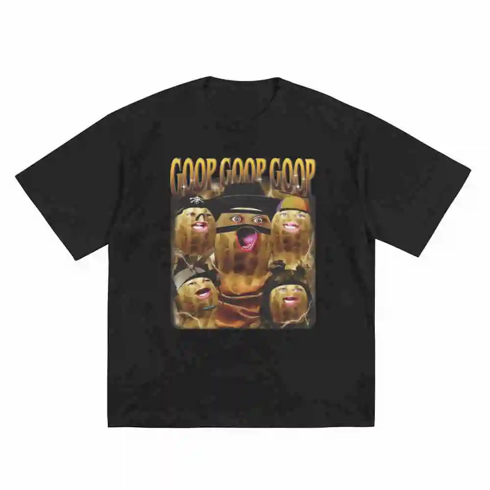 The Burnt Peanut Goop Bungulato Short Sleeve Tee 100% Cotton T-Shirt