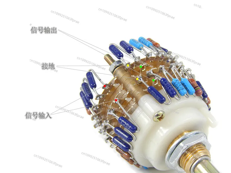 23-Speed step potentiometer 100K (two-channel) volume potentiometer, voltage divider, potentiometer