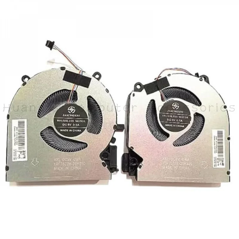 SS+New CPU GPU Cooling Fan M75725-001 M75727-001 For HP Victus 16-D 16-E 16-e0011ns TPN-Q263 TPN-Q264 80W DC5V 4Pin Laptop Fan