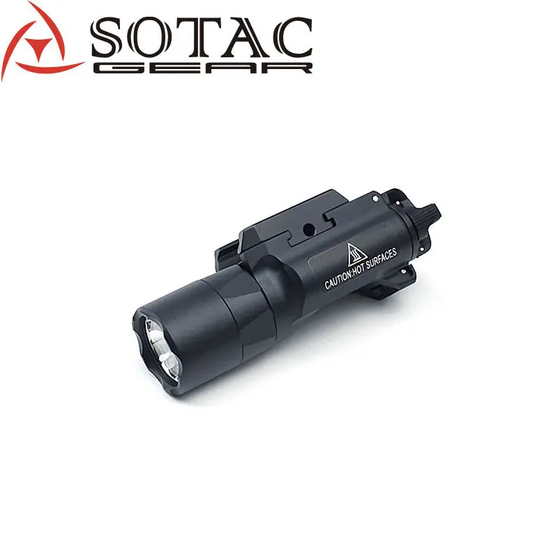 SOTAC Taktische X300U-B X300UB Scout Light Airsoft Hängeleuchte Stroboskop LED Jagd Metall X300U-B Taschenlampe Passend für 20mm Schiene – Detail 1