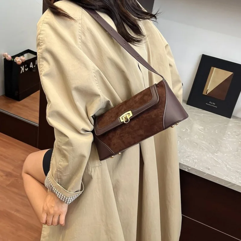 حقيبة كروس نسائية فاخرة مصنوعة من الجلد الطبيعي تتميز بكلاسيكي شعبي أنيق وراقي #3