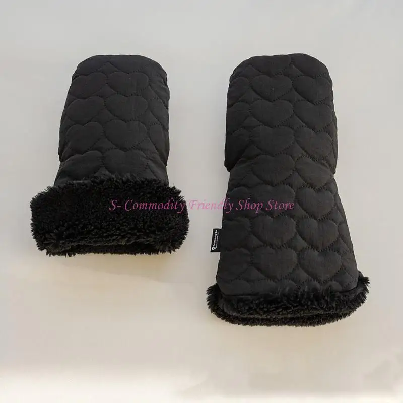 

85AE Trendy & Warm Hand Protectors Waterproof Hand Muff Gloves for Baby Strollers