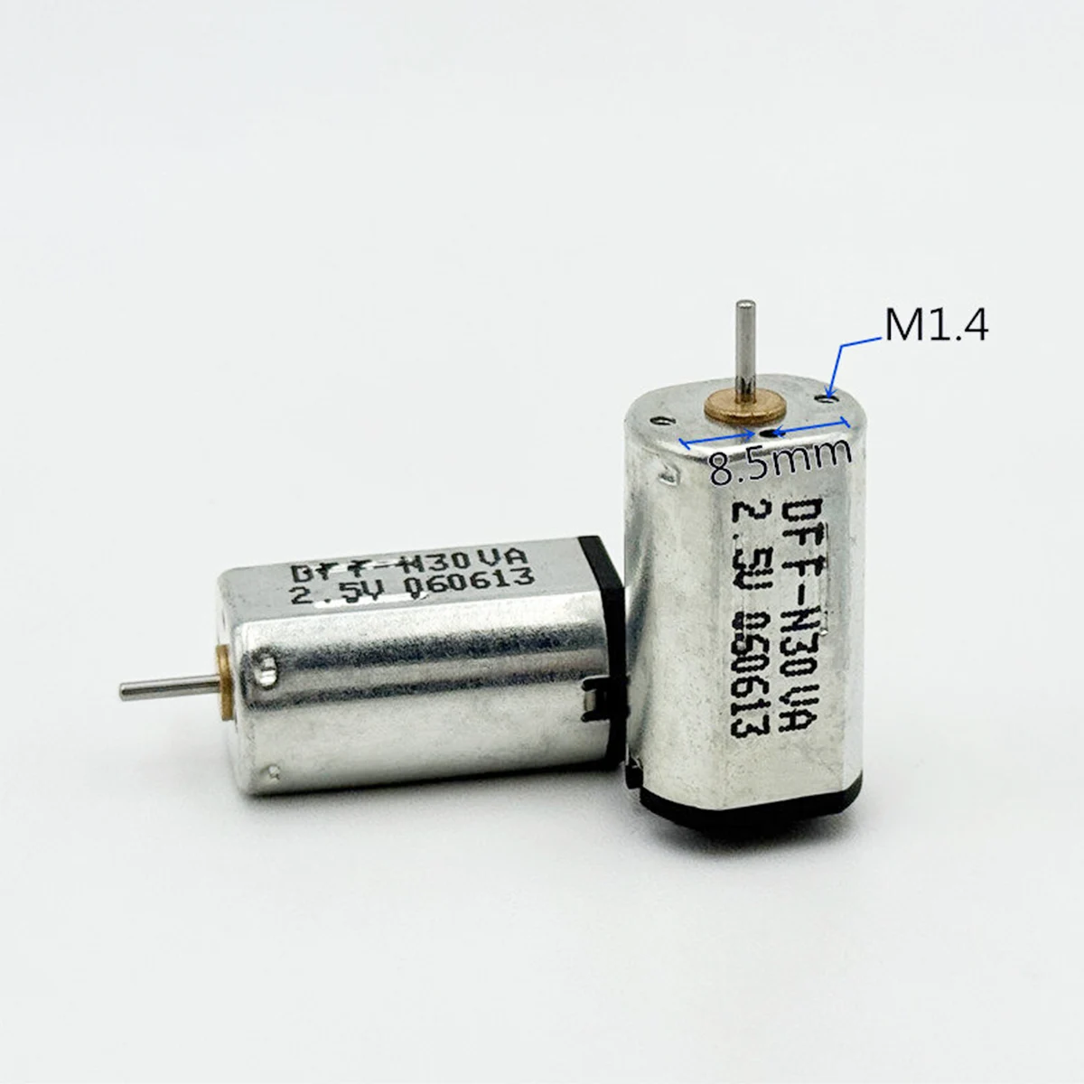2PCS Mini 10mm*12mm N30 DC Motor DC 1.5V-6V  High Speed Precious Metal Brush Motor Mute for Toy Car