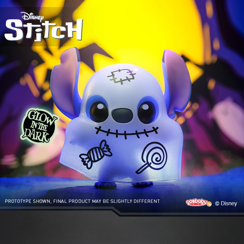 

Hot Toys Lilo & Stitch Stitch In Ghost Costume COSBABY(S) Mini Figure Toy Action Figures Collectible Model Toys Boys Girls Gifts