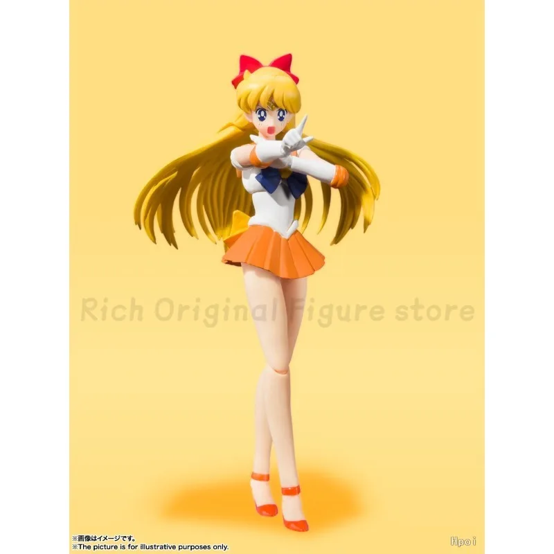 【Op voorraad】Originele BANDAI SPIRITS S.H.F Sailor Moon Aino Minako -Animation Color Edition- Anime Figuurmodel